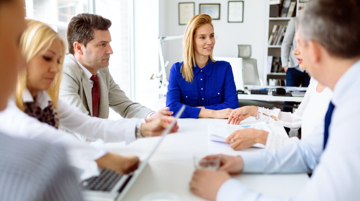 marketing consultants sitting