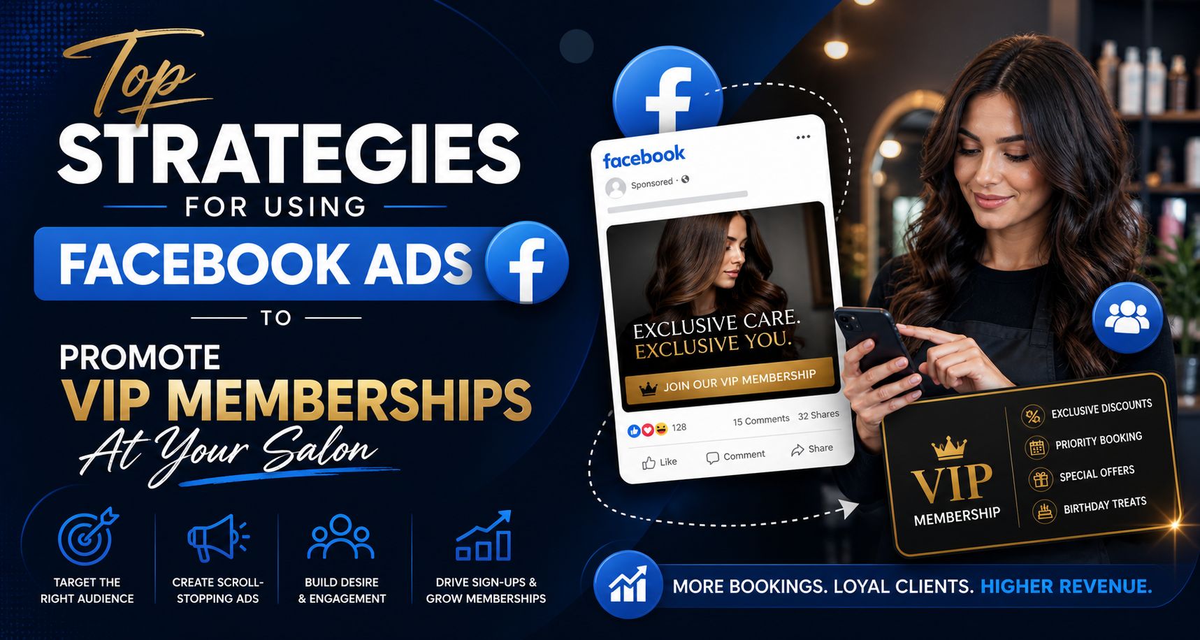 Facebook Ads To Promote VIP Memberships