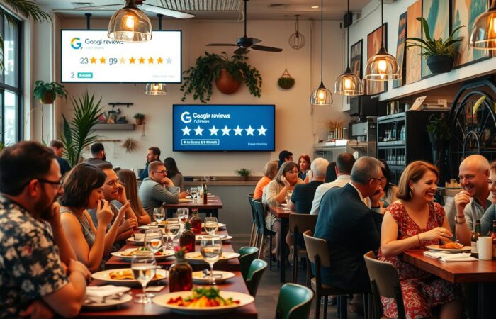 Google reviews for restaurants