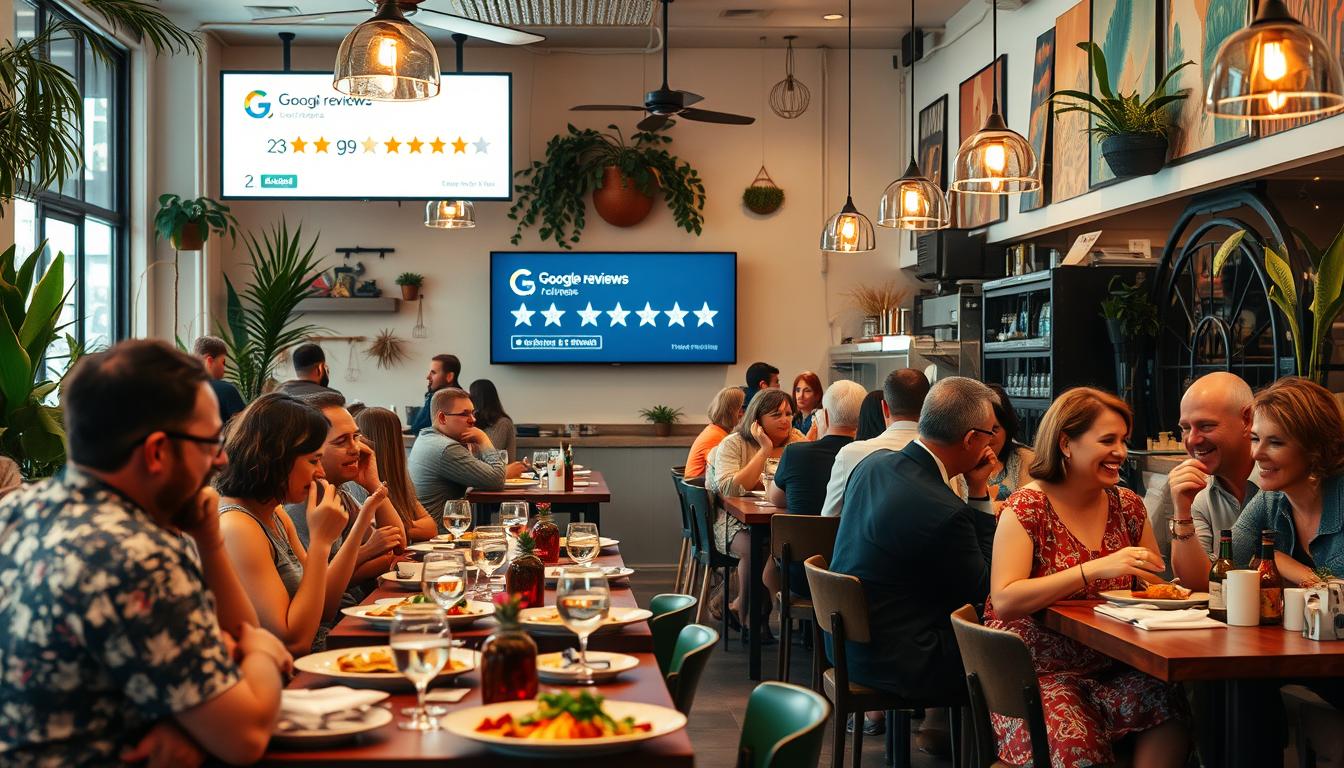 Google reviews for restaurants