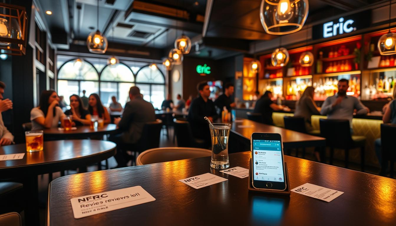 NFC Google reviews for bars & pubs