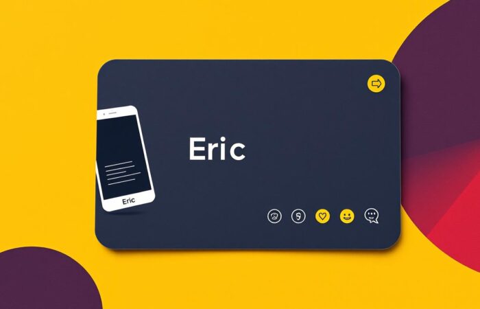 NFC review cards for real estate agents