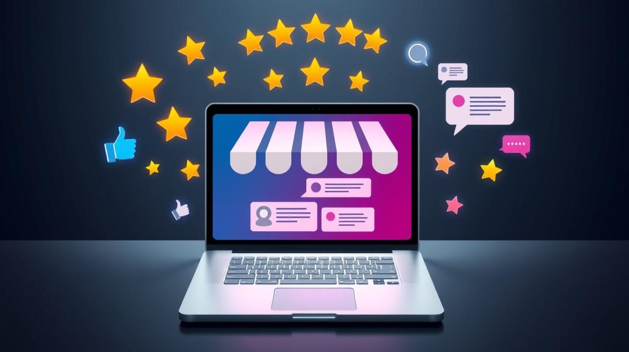 Online reviews for retail stores