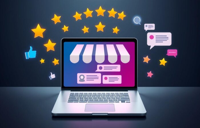Online reviews for retail stores