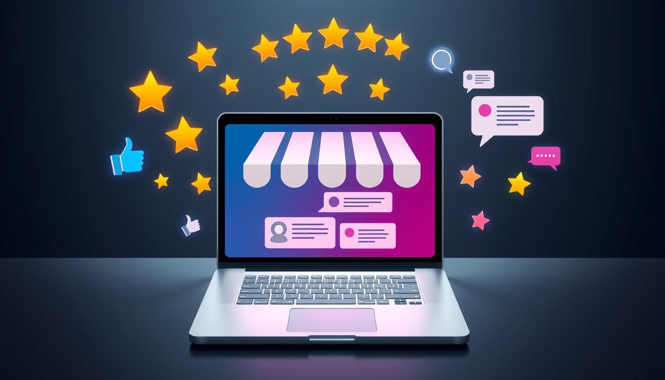 Online reviews for retail stores