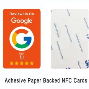 Google Review NFC Card (Adhesive)