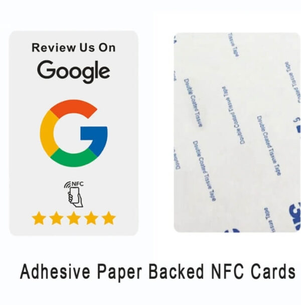 Google Review NFC Card (Adhesive)