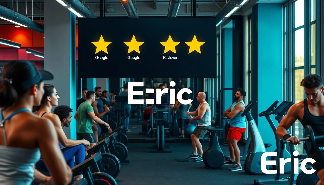 Google reviews for gyms & fitness