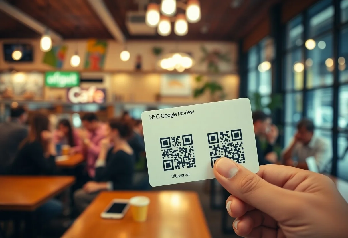 NFC contact card